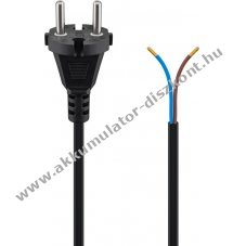 Goobay univerz�lis porsz�v� csatlakoz�k�bel 7,5m fekete