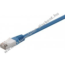 Goobay CAT 5e patchk�bel F/UTP k�k 2xRJ45 10/100/1000 Mbit/s CCA