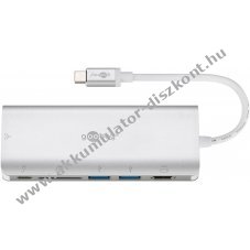 USB-C� Premium Multiport-Dock erweitert ein USB-C� Ger�t um einen Ethernet- ein HDMI- zwei USB 3.0-