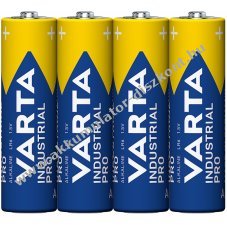 Varta Industrial Pro 4006 AA LR6 elem 4db/csomag alk�li
