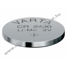 VARTA CR2430 3V 25db/�mlesztett kiszerel�s gombelem l�tium