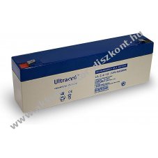 Ultracell 2.4-12 12V 2,4Ah Faston 4,8mm Akkumul�tor