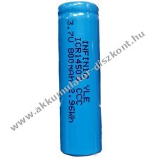 YLE 14500 Akkumul�tor 3,7V 800mAh Li-Ion