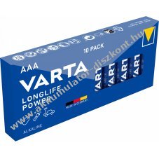 Varta High Energy 4903 LR03 AAA (mikro) elem 10db/csomag alk�li