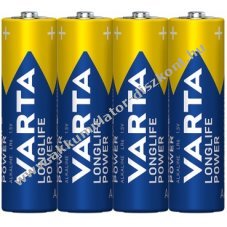 Varta Longlife Power AA/LR6/Mignon elem 4db/csomag