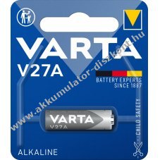 Varta V27A-MN27-E27 A elem 12V 1db/csomag alk�li