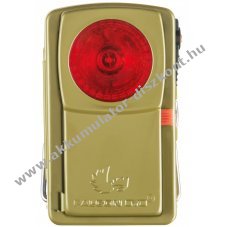 Voltronic LED lapos l�mpa 0830 piros sz�r� 1x3R12 zsebl�mp�hoz