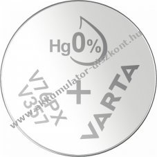 Varta V357 gombelem 1db/csomag ez�st-oxid