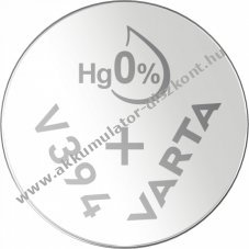 VARTA V394 ez�st-oxid gombelem 1db/csomag