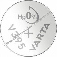 VARTA V395 gombelem �raelem 1db/csomag ez�st-oxid