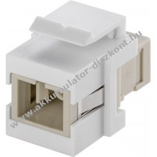 Goobay Keystone-modul f�nyvezet� 17mm 2x SC-Simplex csatlakoz�