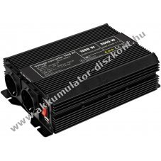 Goobay aut�s fesz�lts�g�talak�t� 12 V DC 230 V AC 1000 W