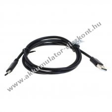 OTB USB-C - USB-A 2.0 adatk�bel 1,0m hossz� csatlakoz� fekete