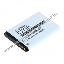 Helyettes�t� Akkumul�tor OTB Nokia 5140/6020/7260/5320 BL-5B 3,7V 820mAh Li-Ion