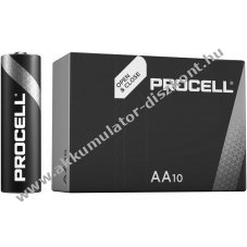 Duracell Procell MN1500 AA Mignon ceruza 1,5V 10db/csomag alk�li-mang�n