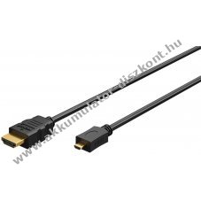 Goobay High-Speed HDMI k�bel Micro-HDMI 4K 60Hz