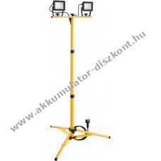 Goobay LED munkal�mpa teleszk�pos �llv�nnyal 2x20W 3400lm 4000K belt�ri/k�lt�ri