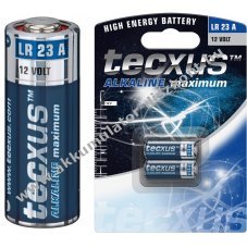 Tecxus LR23 L23A A23 alk�li elem 2db/csomag 12V