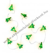 Goobay 10db LED fot�klipszes �g�sor C (b�bi m�ret) elemmel melegfeh�r