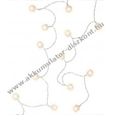 Goobay 20db LED f�nyf�z�r h�g�mb�kkel id�kapcsol�val melegfeh�r