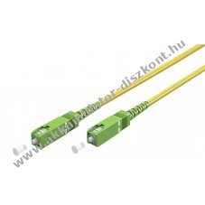 Goobay optikai k�bel FTTH Singlemode OS2 3m SC-APC csatlakoz�kkal LSZH