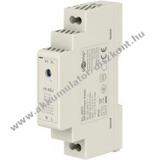 Goobay 12V 1,25A 15W DIN s�n t�pegys�g kompakt kivitel