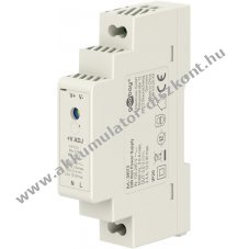 Goobay DIN-s�nes t�pegys�g 5 V, 2,4 A, 12W teljes�tm�ny�, TS35 s�nre szerelhet� kivitel
