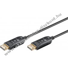 Goobay DisplayPort 2.0 2.1 AOC k�bel 40 Gbit/s 4K 60 Hz