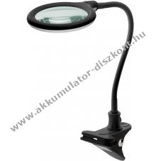 Goobay LED asztali nagy�t� l�mpa 6W 480lm 100mm �veglencse 1,75x nagy�t�s 3 dioptria