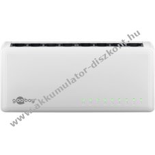 Goobay 8 portos gigabit Ethernet switch 8x RJ45 csatlakoz�val