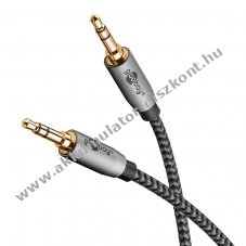 Goobay 3m AUX audiok�bel 3,5mm sztere� jack csatlakoz�val