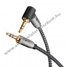 Goobay audiok�bel AUX 3,5mm sztere� 90 fok 3 m