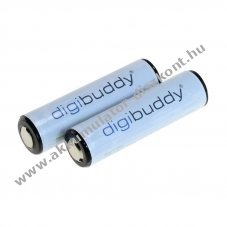 Digibuddy 18650 Sanyo cell Akkumul�tor 3,7V 2600mAh 2db/csomag Li-Ion