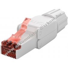 Goobay CAT 6 RJ45 csatlakoz� UTP 5,0-8,5mm k�belhez csavaros kapoccsal