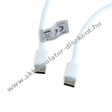 OTB USB-C 2.0 adatk�bel USB-C-USB-C 2,0m 100W USB-PD feh�r