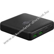 USB-C Power Delivery asztali tlt, 100W, fekete
