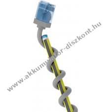 Goobay CAT 6A ultrav�kony patchk�bel 1m LSZH TPE sz�rke