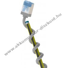 Goobay ultrav�kony CAT 6A patchk�bel 0,5m U/FTP sz�rke