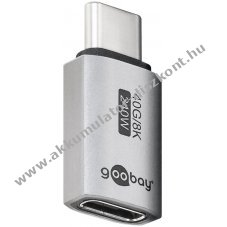 Goobay USB-C Adapter egyenes USB4 USB-C USB-C csatlakoz�