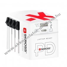 Skross World USB Charger AC65PD 65W USB-C �s USB-A utaz�adapter