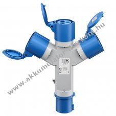 Goobay CEE-Y-Adapter 16A 230V 3x CEE aljzat kempinghez k�lt�ri