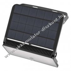 LED SOLAR reflektor hordozhat SOLO, PIR, 1600lm IP54 termszetes fehr - A kszlet erejig!