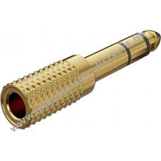 Goobay fejhallgat� adapter 6,35mm dug� 3,5mm aljzat aranyozott
