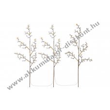 Goobay 3db/csomag 75 LED-es vil�g�t� fa id�z�t�vel melegfeh�r belt�ri �s k�lt�ri