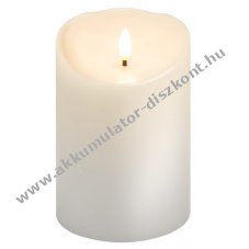 Goobay LED val�di viaszos gyertya 15x10cm id�z�t�vel melegfeh�r