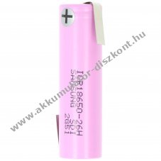 Samsung ICR18650-30A 3,7V 3000mAh Akkumul�tor Z-forma forrf�lekkel LiCoO2