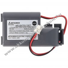 Eredeti Mitsubishi mem�ria elem 6V 1800mAh 281981 JST PAP-02V-S PLC (SPS)
