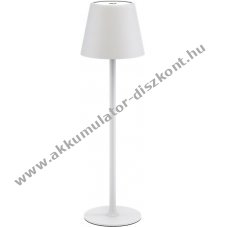 Goobay vezet�k n�lk�li LED asztali l�mpa M m�ret 37cm feh�r �rint�svez�rl�s