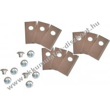 Parkside PMRA/PMRDA tartalk ptks, penge, vgpenge csavarokkal 9db/csomag