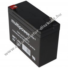 Multipower MP7-6S 6,0V 6500mAh AGM �lom-zsel�s